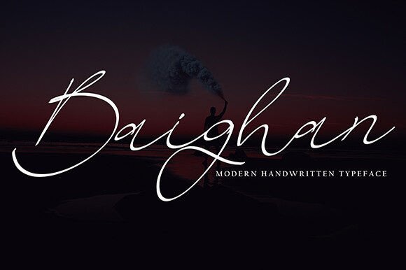 Baighan: Adding Luxury Spark to Campaign Typography