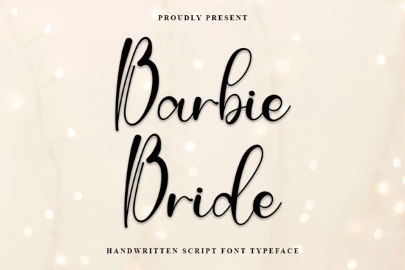 Barbie Bride: A Festive Typeface for Enchanting Editorial Designs
