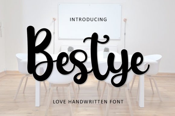 Bestye: A Sweet Handwritten Font for Modern Branding Projects