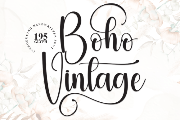 Boho Vintage: The Handwritten Font That Adds Personality to Your Campaign Visuals