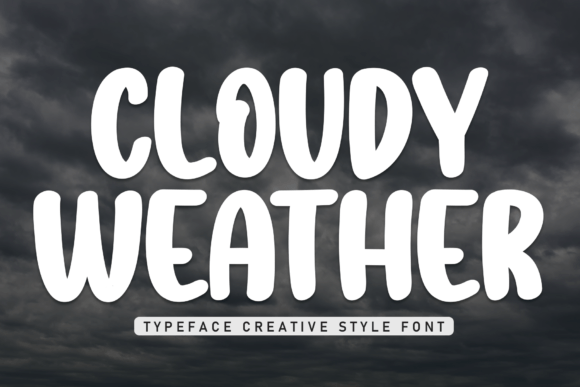 Cloudy Weather: A Softly Elegant Script Font for Thoughtful Editorial Design
