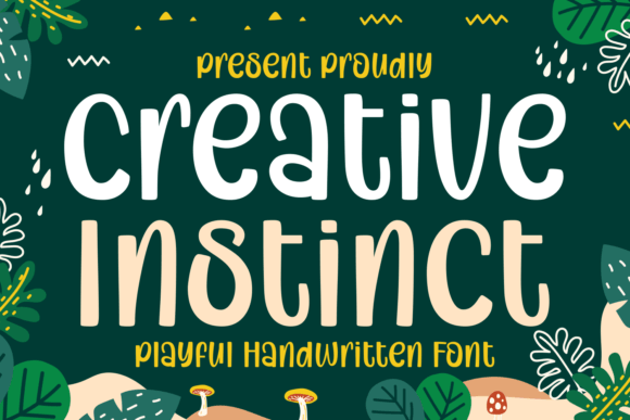Creative Instinct: A Playful Script Font for Modern Web Design