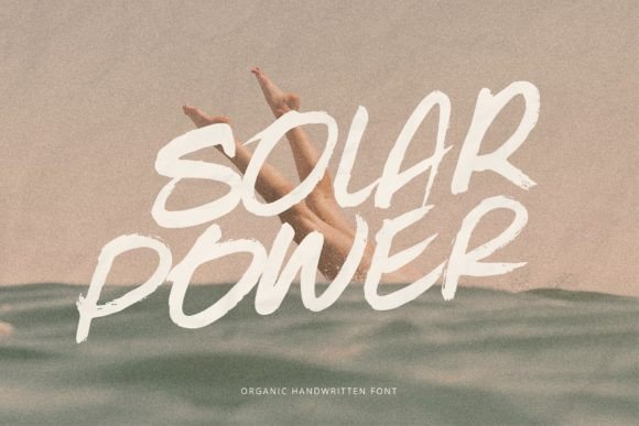 Enhancing Web Design with the Solar Power Font