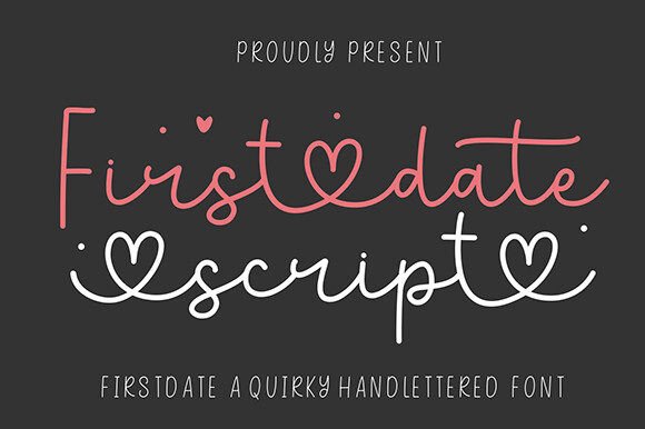 Firstdate Font: A Quirky Script That Builds Brand Personality
