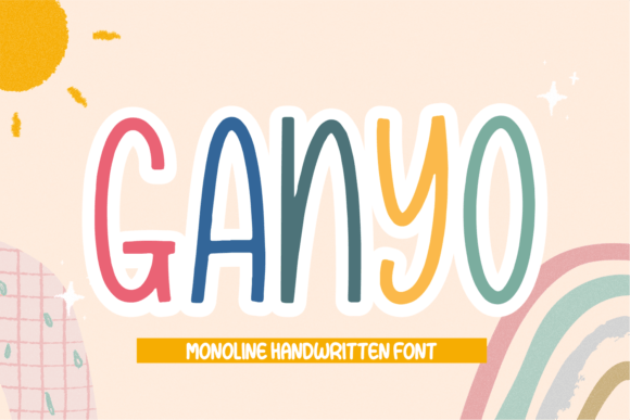 Ganyo: A Handwritten Script Font That Elevates Campaign Design