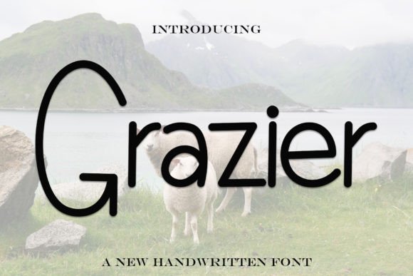 Grazier Font: Elevating Web Design with Elegant Handwritten Typography
