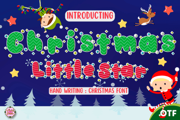How Christmas Little Star Font Transformed My Small Business Branding