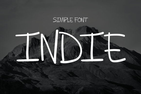 Indie: A Fresh Handwritten Font for Modern Web Design Projects