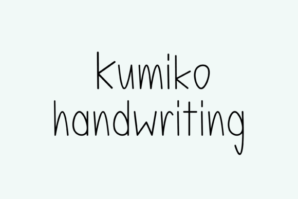 Kumiko: A Whimsical Handwritten Font for Modern Web Design Projects