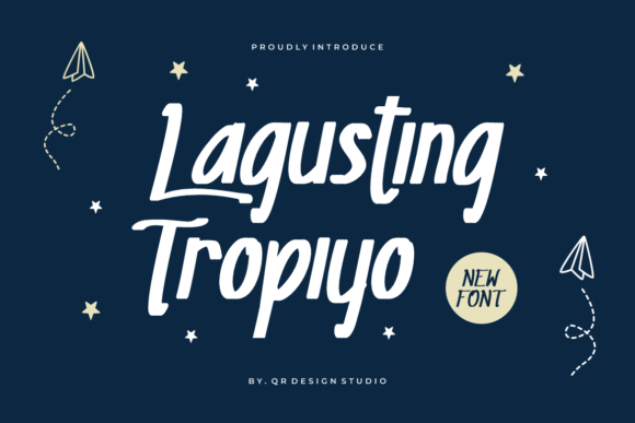Lagusting Tropiyo: A Sweet Handwritten Font for Modern Brand Campaigns