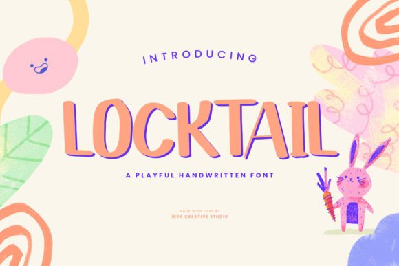 Locktail: A Playful Script Font That Elevates Digital Marketing Design