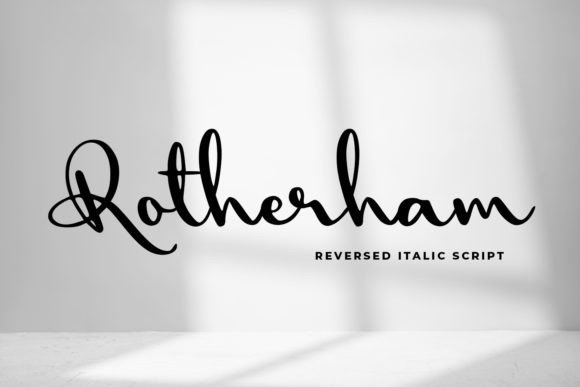 Rotherham: A Handwritten Font That Elevates Web Design with Elegance