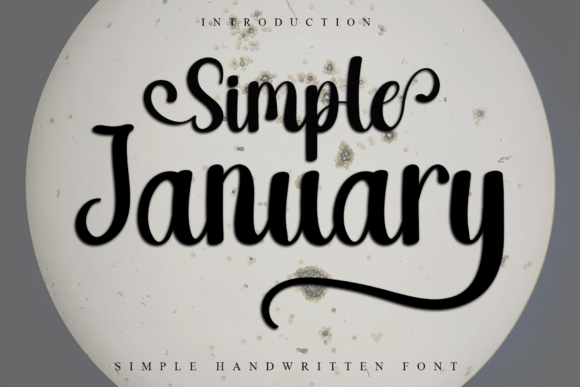 Simple January: How a Playful Handwritten Font Can Elevate Your Campaign Visuals