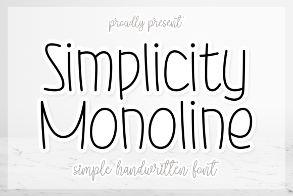 Simplicity Monoline: A Gentle Touch in Modern Editorial Typography
