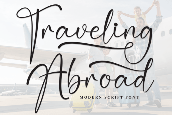 Traveling Abroad: A Handwritten Font That Brings Personality to Branding