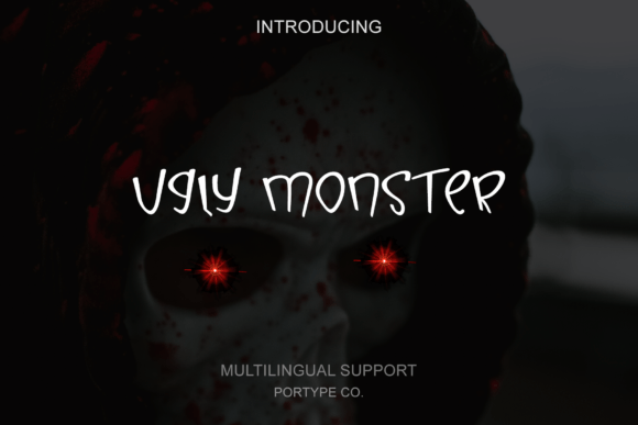 Ugly Monster: A Playful Script Font for Halloween-Themed Branding