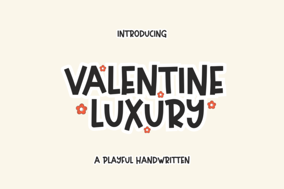 Valentine Luxury: A Handwritten Font for Elegant Editorial Design