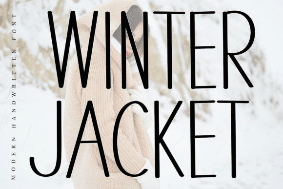 Winter Jacket Font: Elevating Web Design with Elegant Handwritten Typography