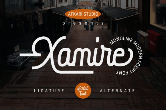 Xamire: A Designer’s Take on This Script Amp Typeface